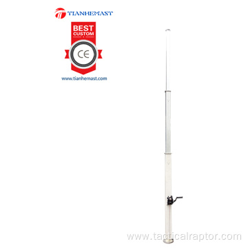 4 meter mechanical telescopic mast